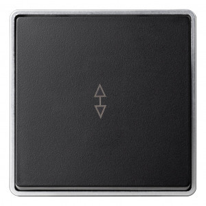 Smartbuy Сириус выкл. ОУ 1 кл. (проходной) 10А черный SBE-07b-10-SW12-0