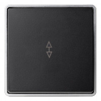 Smartbuy Сириус выкл. ОУ 1 кл. (проходной) 10А черный SBE-07b-10-SW12-0