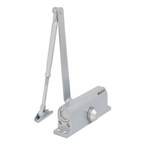 Доводчик дверной , морозостойкий БУЛАТ ULTIMATE ДД-120 A-S (60-140кг) серебро(10)