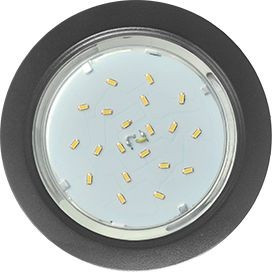 Ecola GX53 H4 св-к  Черный матовый 38x106 SB53H4ECB (10!)