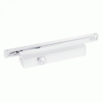 Доводчик дверной NOTEDO DC-045-155 SL+HO+DA+BC WHITE со скольз.тягой до 150 кг (6)