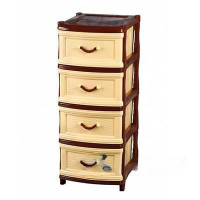 Комод КЛАССИКА (4 секции) сетка КОР Эльфпласт 067