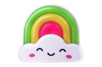 Camelion NL-177 ночник 1W 3LED 85x75x60 Радуга  220V, пластик, выкл.