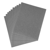 Шлифлист на тканевой основе, P 40, 230 х 280 мм, 10 шт, влагостойкий Сибртех