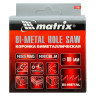 Коронка Bimetal, 80 мм Matrix