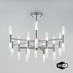 Bogate's Люстра G4 24x3W 600x500 металл/хром/белый Bastone 345 a053998