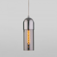 EUROSVET св-к подвесной E27 1x40W 78x1200 металл/хром/дымчатый Airon 50180/1 a052426