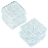 Подставки антивибрационные д/стир.машин и холодил, 6*6*2см (кратность 5шт!!!), пвх МТ76-34 Мультидом