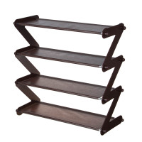 VETTA Этажерка для обуви &quot;Зигзаг&quot;, 4 яруса, 48x19x46см, металл, пластик, 1 цвет