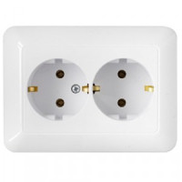 Bylectrica ПАРИТЕТ Роз. 2 мест. СУ 16А, земля, бел. РС16-484