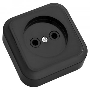 Bylectrica ПРАЛЕСКА роз. ОУ 1 мест. черный, (РА16-255 черный)