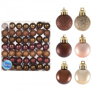 Набор шаров "Торжество"  (49шт) цвет медный Волшебная страна