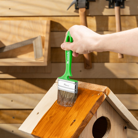 Кисть флейцевая "Работы по дереву" Color Line 70 х 12 мм Matrix