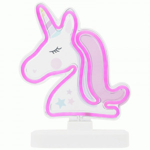 Св-к неоновый 0,84Вт, h=24см, розовый цвет (2хАА нет в компл) EN-NL 30 108117 Energy