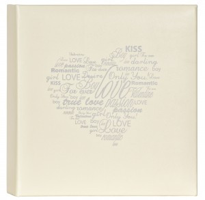 Innova Фотоальбом (Ф/а) Q8907128 200 фото 10*15 "свадеб. альбом - сердце", кармашки 1280