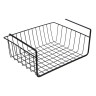 Корзина подвесная на полку тм VETTA, металл, 35х26х13,5см, цвет черный