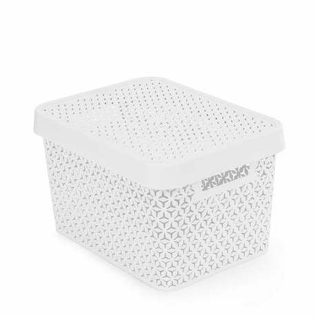 Корзина Элемент 17 л белый БШ9019 х8