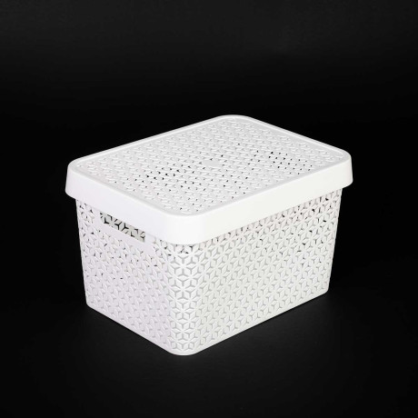 Корзина Элемент 17 л белый БШ9019 х8