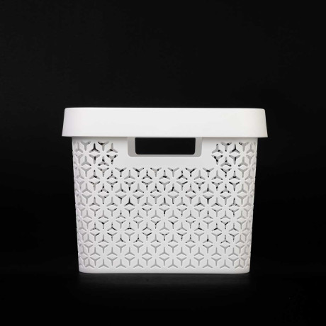 Корзина Элемент 17 л белый БШ9019 х8