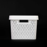 Корзина Элемент 17 л белый БШ9019 х8