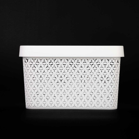 Корзина Элемент 17 л белый БШ9019 х8