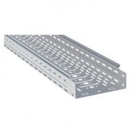 EKF Лоток перфорированный металлический 80х400х3000-1,0мм (12м) L8040001