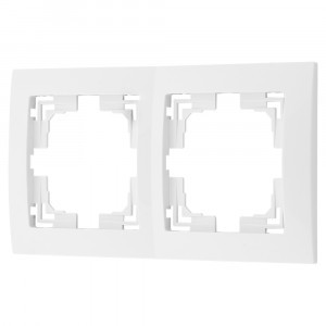 Bylectrica УЮТ рамка 2 мест. белая ЮЛИГ.735212.280