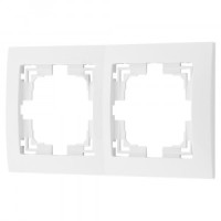 Bylectrica УЮТ рамка 2 мест. белая ЮЛИГ.735212.280