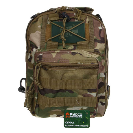 Сумка тактическая наплечная тм РУССО ТУРИСТО, 44,5х22х9 см, нейлон