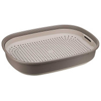 Лоток для кошек с сеткой Капучино М1831 х7