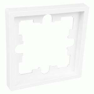 Bylectrica CARRE рамка СУ 1 мест. (корп. ABS) белый (ЮЛИГ.735212.591)