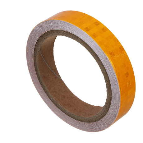 РОКОТ Лента светоотражающая 2см x 8м, желтая