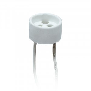 Uniel патрон керамический GU10 ULH-GU10-Ceramic-15cm