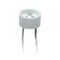 Uniel патрон керамический GU10 ULH-GU10-Ceramic-15cm