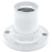 Ecola патрон накладной прямой E14 Белый AB7SLWEAY (10!)