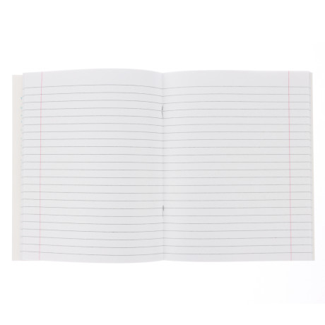 ClipStudio Тетрадь 48л. "Предметная", БЕЛЫЕ ЛИСТЫ, обл.картон, скрепка, 7 видов, справ.мат-л