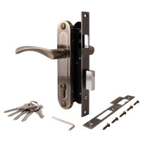 Замок врез 1223/60-АВ AVERS (бронза) с ручками \20