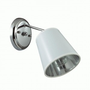 LUMION 3314/1W LN17 093 хром/абажур ткань/подвески хрусталь бра E14 40W ZULIENNA 230x130