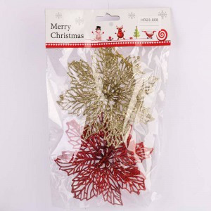 Украшение декоративное "Рождественская звезда" (2шт) Волшебная страна