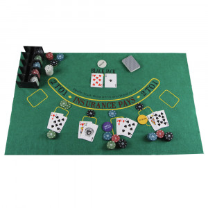 LDGames Набор для покера в жестяной коробке, 24х11,5х11,5см, металл, пластик
