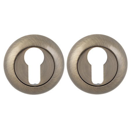 Накладка под цилиндр AVERS DP-C-08-AB бронза (1пара)   \1 (180)