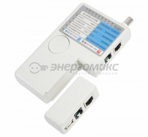 Тестер кабеля (RJ45, RJ11, USB. коаксиальный) TL-2468B (+)