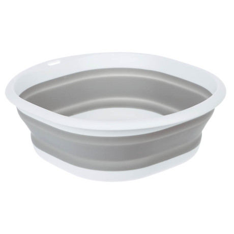 Набор тазов для уборки 3 шт, складные, 3-5-8 литров, полипропилен, термопластичная резина