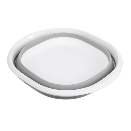 Набор тазов для уборки 3 шт, складные, 3-5-8 литров, полипропилен, термопластичная резина