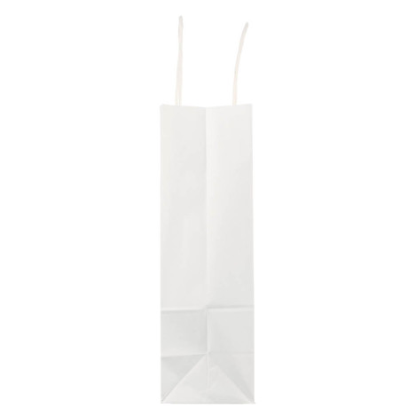 Пакет подарочный с надписями, белый, L 24x10,5x32см, 5 в асс