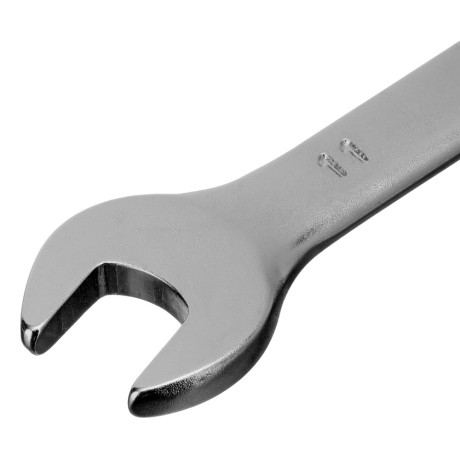 Ключ комбинированный, 11 мм, CrV, матовый хром Stels