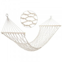 Гамак-сетка (хлопок) 200х80 см с дерев. планкой Ham-20 Ecos 4974