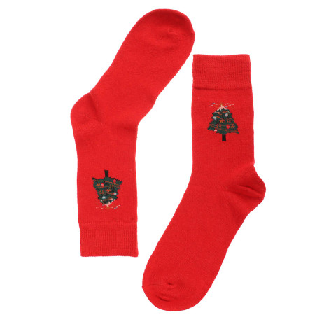 Носки женские "полушерсть" с рисунком, 65% полушерсть, 15% акрил, 10% спандекс, 10% эл, р. 36-39