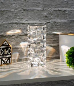 СТАРТ св-к декор. настольный 2LED Crystal Water Drop акк.1000mAh сенсор/димм 2-4-6K 190x90 USB-шнур