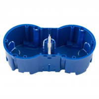 Bylectrica кор. уст. 2-х мест. для твердых стен СУ 136х66х47,4мм, армлен, КЕ-501